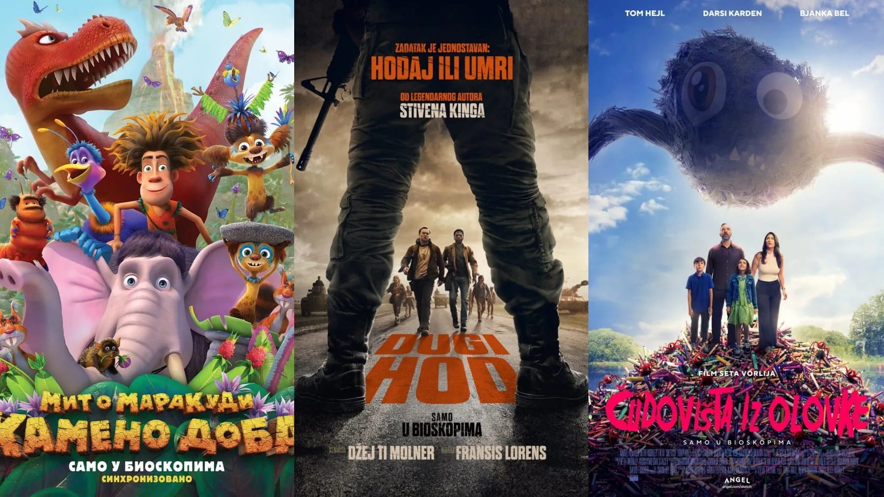 Novi repertoar bioskopa Cinema 213
