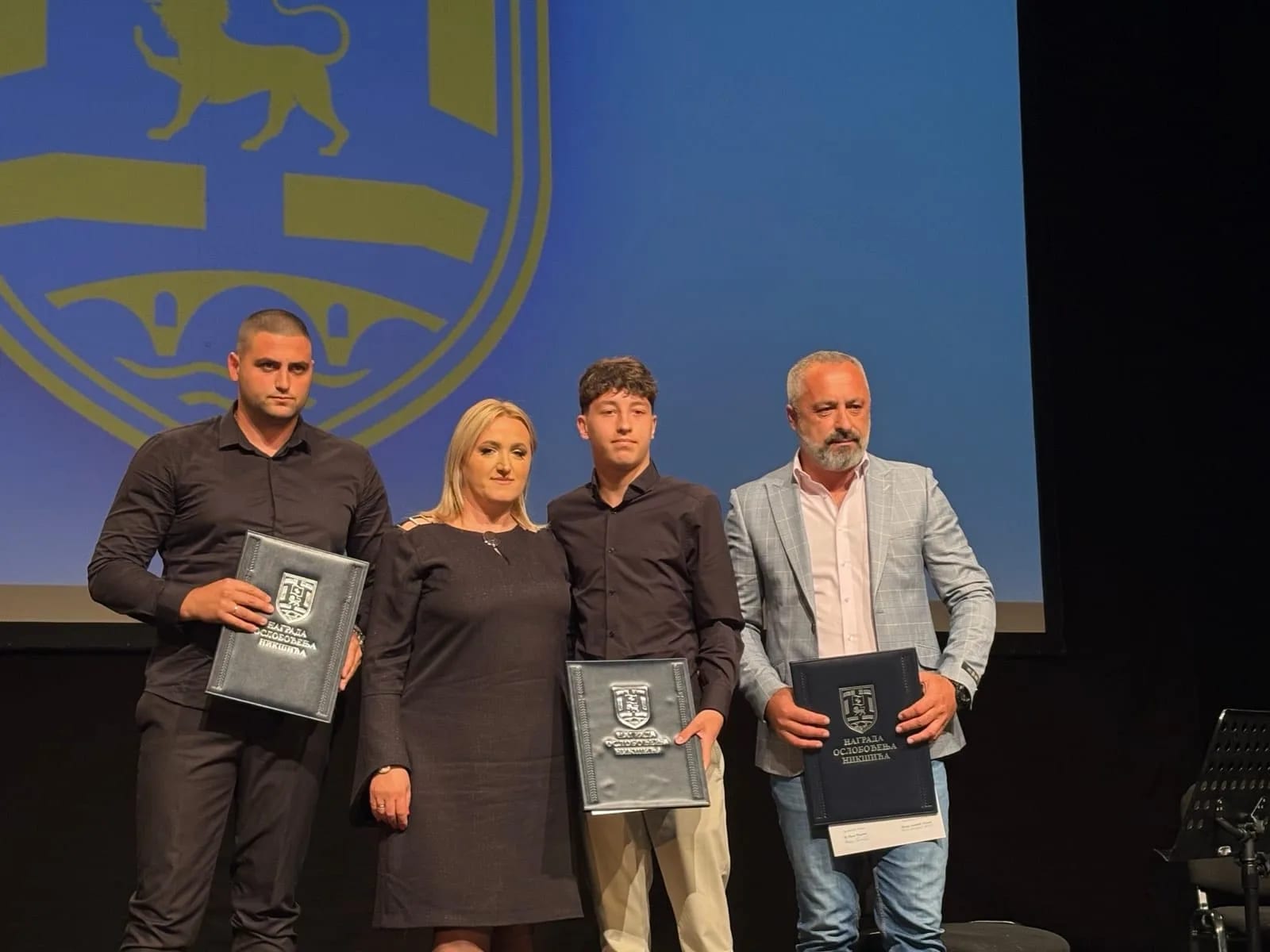 Uručene Nagrade oslobođenja Nikšića, Delibašić: Najvažniji su tragovi koje ostavimo u srcima ljudi i gradova