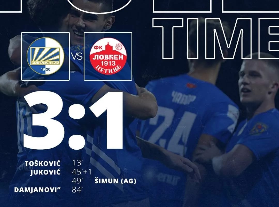 Sutjeska sigurna protiv Lovćena