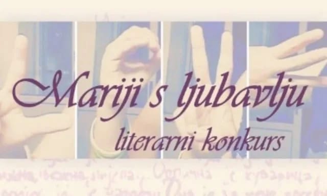 Literarni konkurs ''Mariji s ljubavlju'' do 7. oktobra
