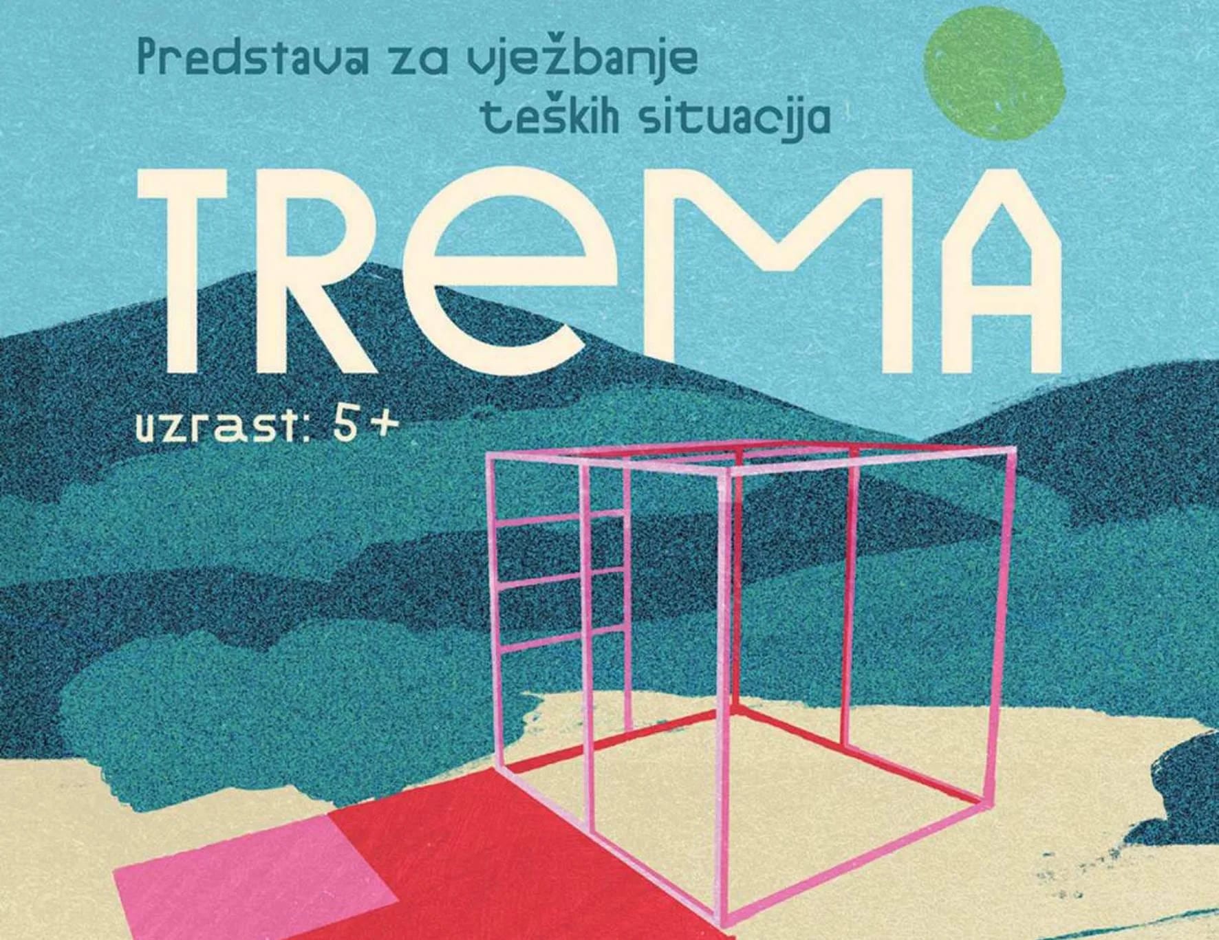 U ponedjeljak predstava za djecu „Trema: predstava za vježbanje teških situacija"