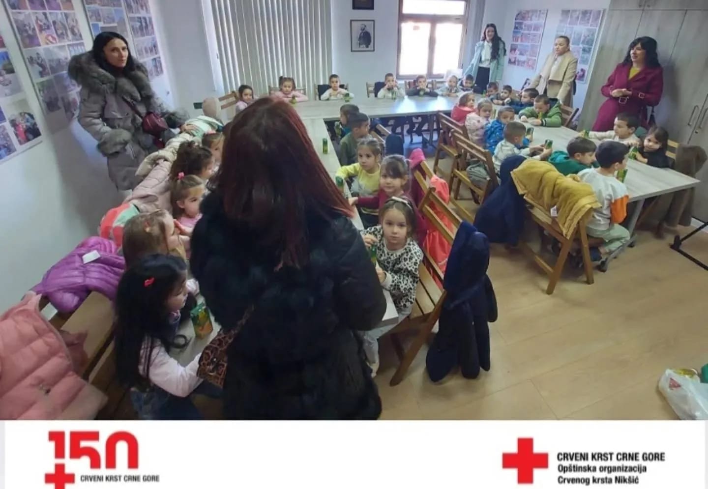 (FOTO) 150 godina Crvenog krsta Crne Gore obilježili kroz aktivnosti s najmlađima