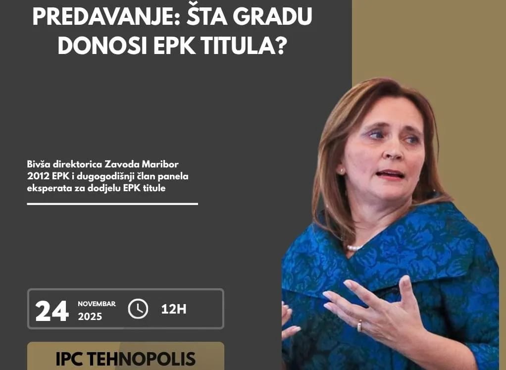 "Šta očekivati od Evropske prestonice kulture?": Suzana Žilič Fišer prenosi iskustva iz Maribora