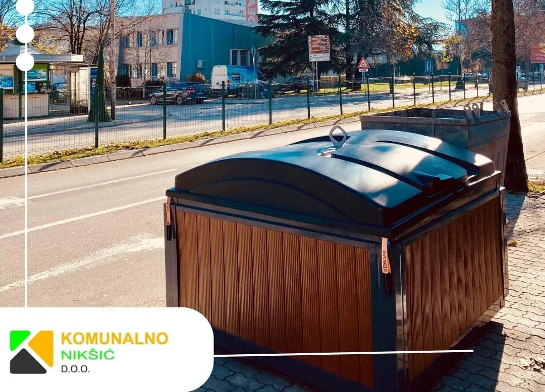 Novi nadzemni kontejneri u užem gradskom jezgru