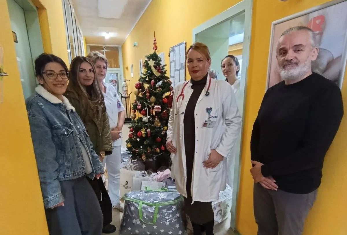 Biblioteka "Njegoš" obradovala mališane u Dječjem dispanzeru