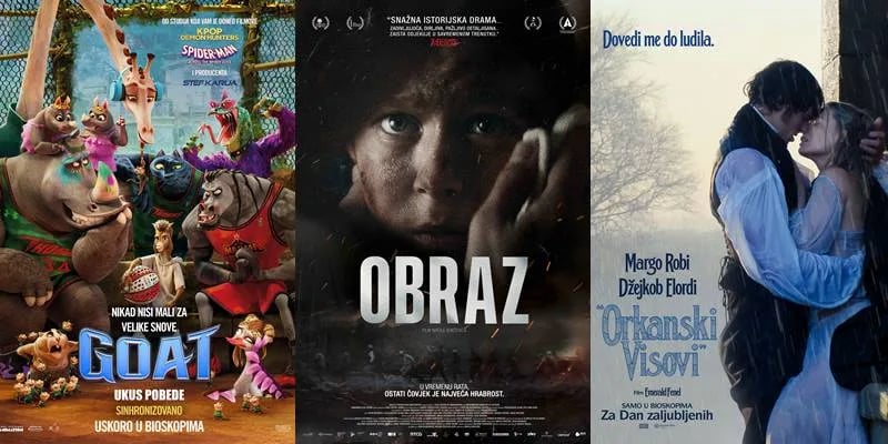 Novi repertoar bioskopa Cinema 213