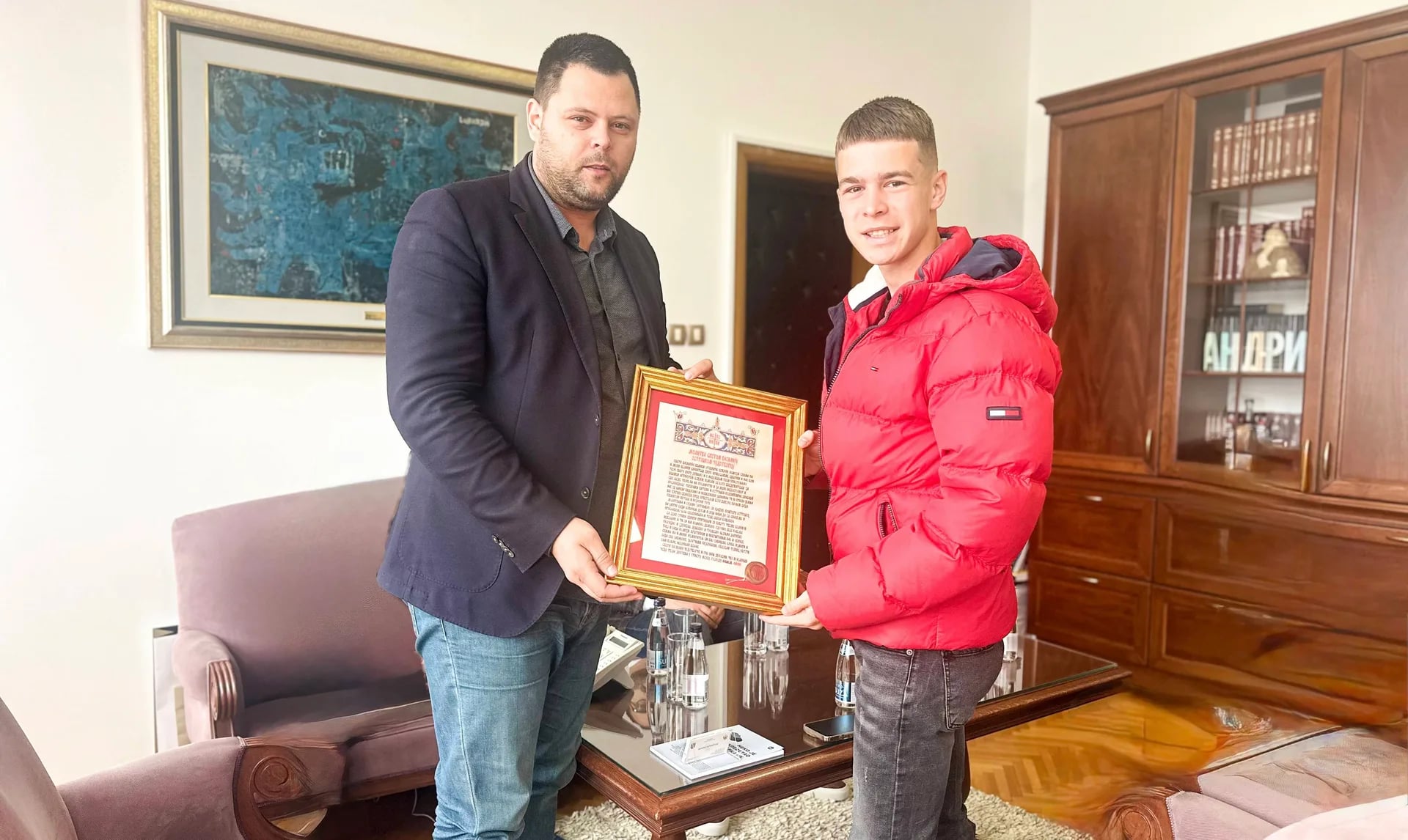 "Blažo Đukić je ponos Nikšića i Crne Gore“