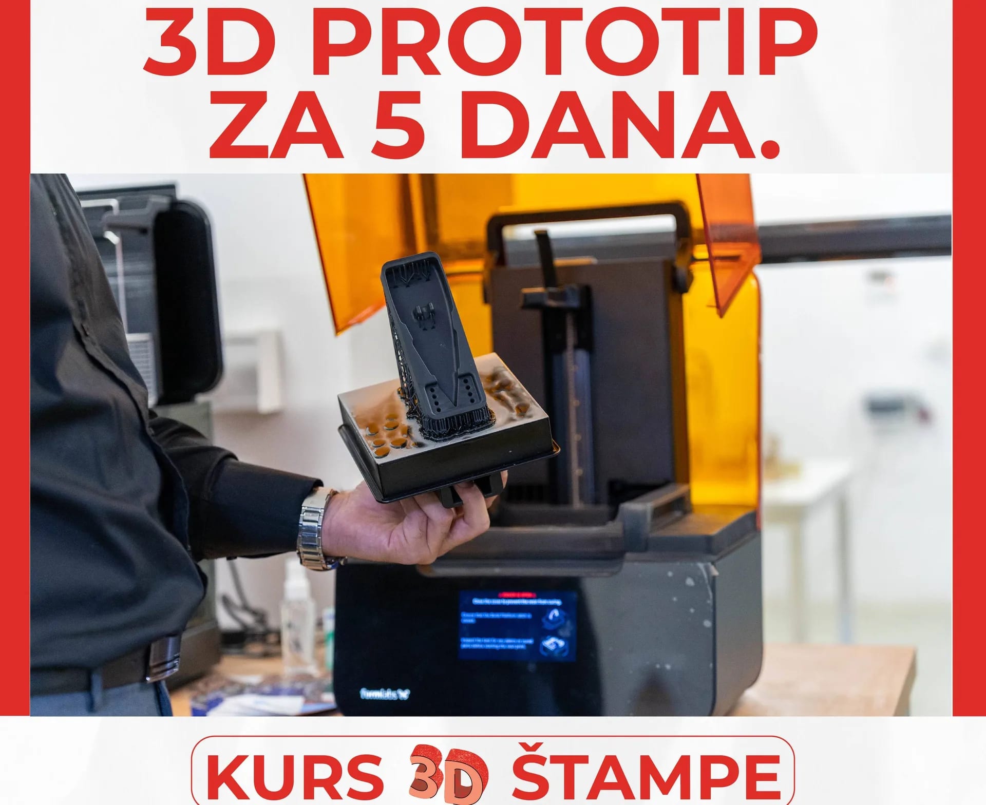 Tehnopolis: Besplatna obuka iz 3D štampe za mala i srednja preduzeća