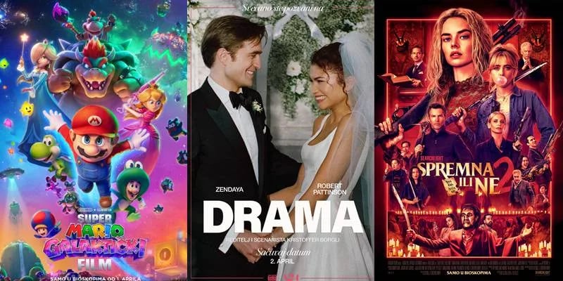 Novi repertoar bioskopa Cinema 213