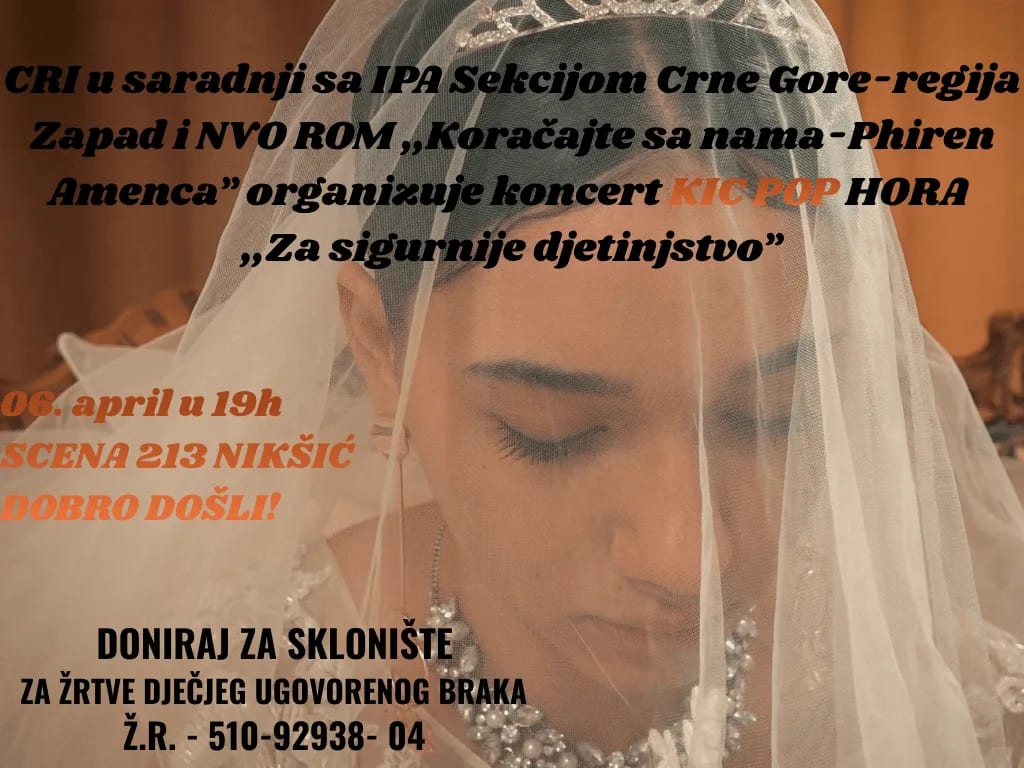 "Za sigurnije djetinjstvo": Donatorsko veče i koncert KIC pop hora na Sceni 213