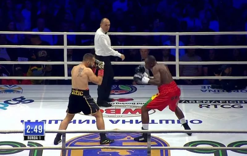 Sve gotovo u tri minuta, Mićko Žižić je WBO šampion: Uradio sam ovo za porodicu, Nikšićane i Crnu Goru