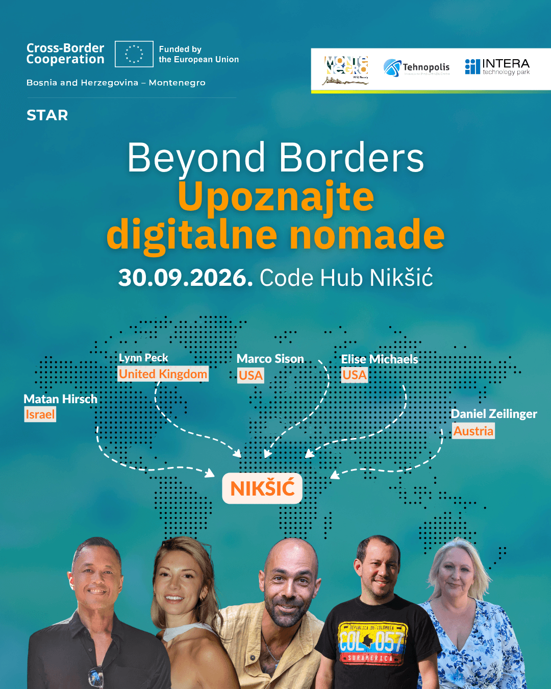 Meetup: Beyond Borders: Upoznajte digitalne nomade
