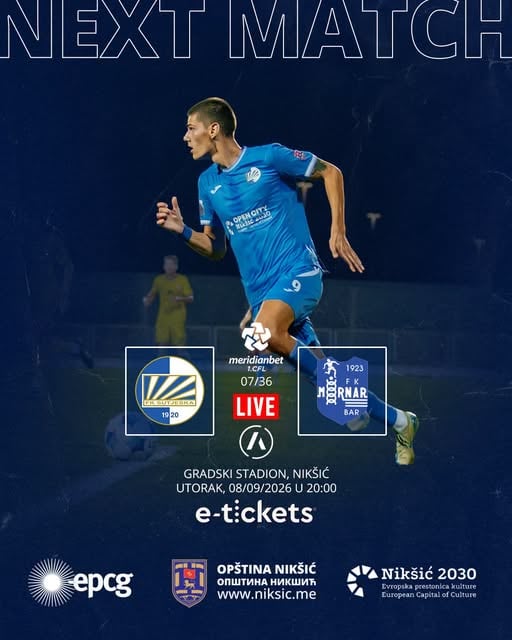 Utkamica FK Sutjeska -FK Mornar