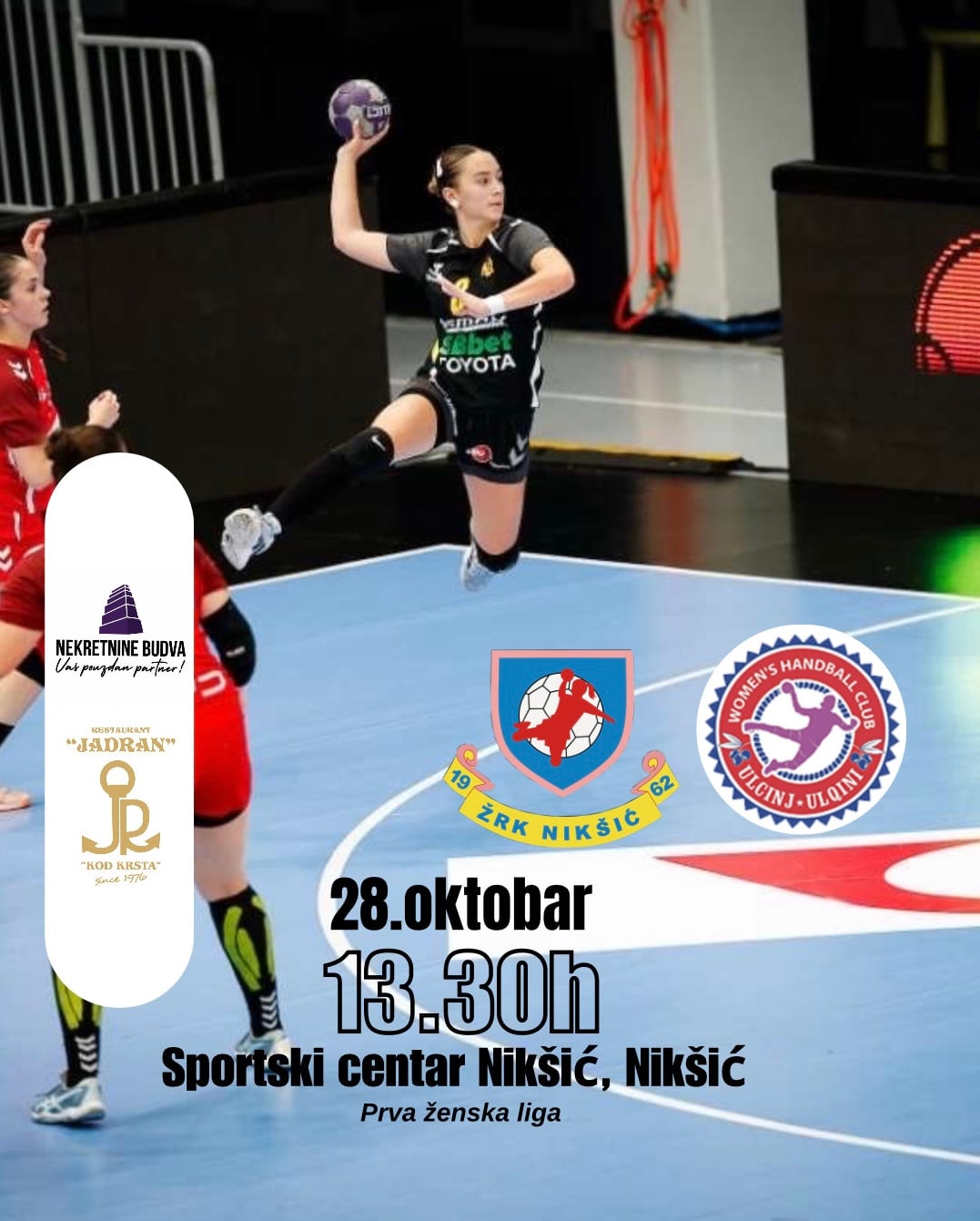 PRVA LIGA CRNE GORE ZA ŽENE