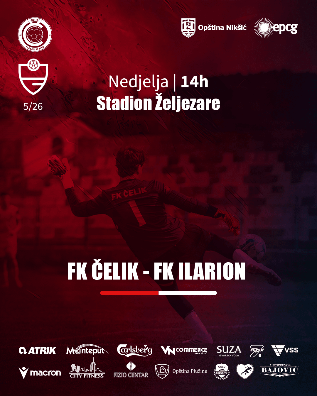Utakmica 5. kola Regionalne lige FSCG - Centar
