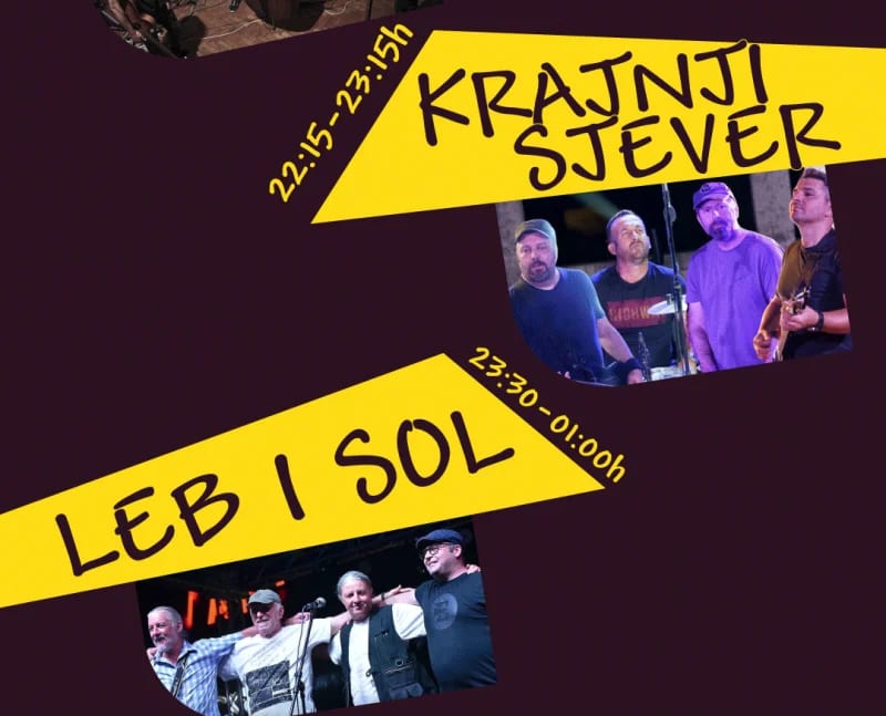 Warm Up za 17. Bedem fest: Leb i sol, Još gori i Krajnji sjever 20. juna na tvrđavi