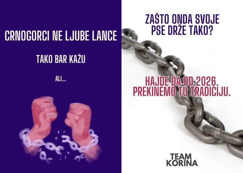 Korina: Opština Nikšić finansira nabavku sajli za vlasničke pse, akcija trenutno u Grahovu