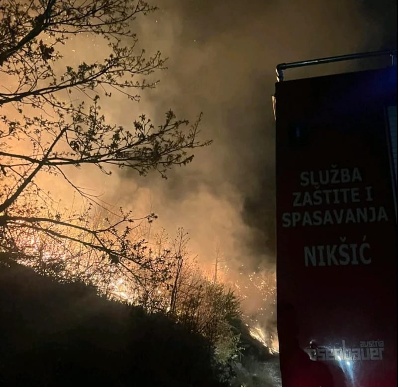 U Nikšiću počela požarna sezona, neizvjesno koliko će letjelica biti na raspolaganju