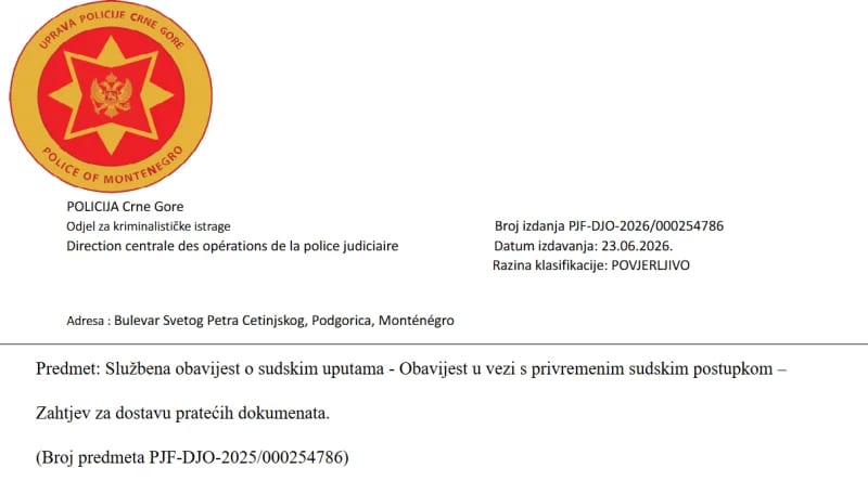 Policija upozorava na lažne mejlove: Ne odgovarati i obrisati mejl, blokirati adresu pošiljaoca