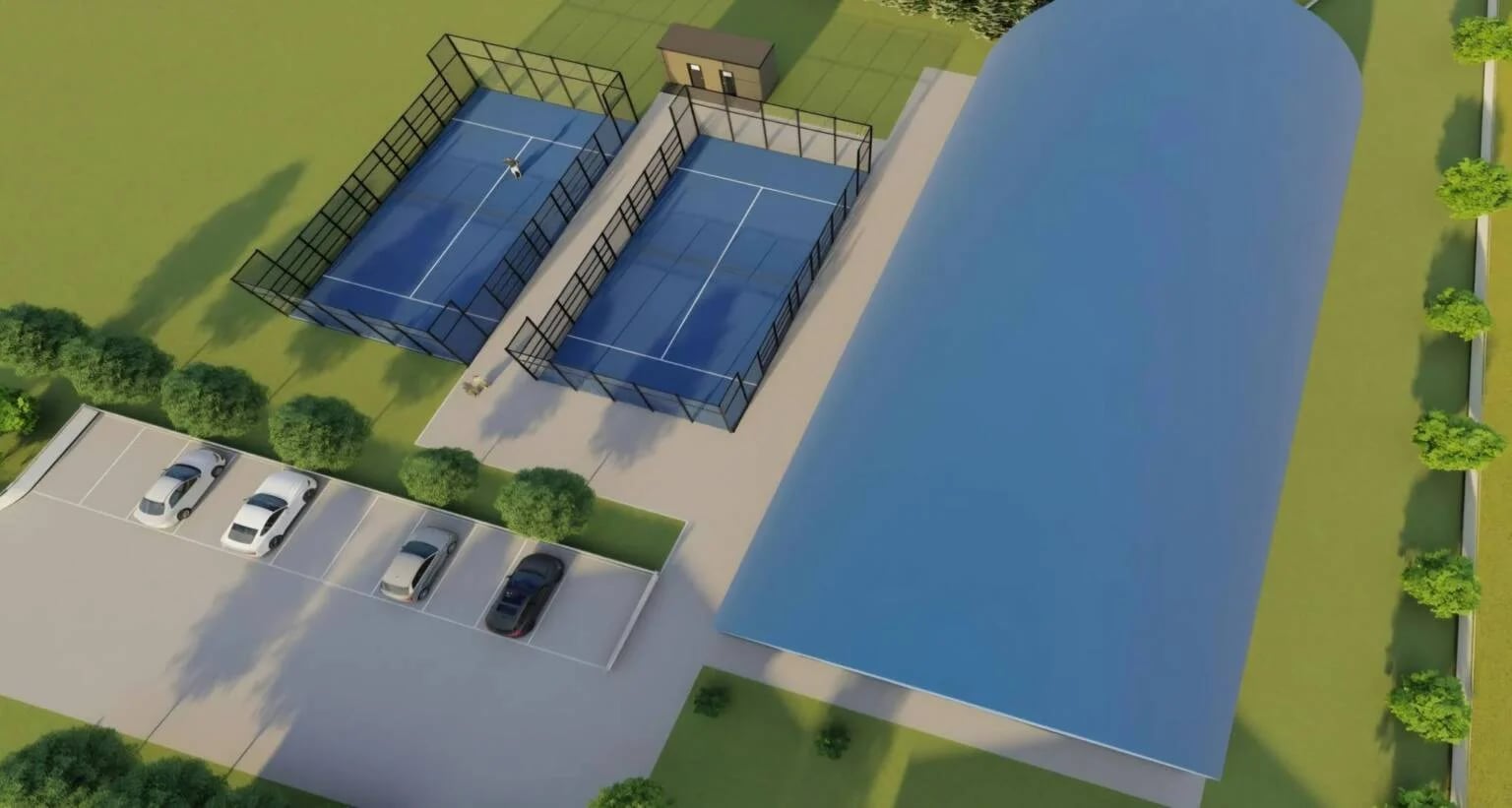 Ivanović: Pod Trebjesom novi sportsko-rekreativni kompleks sa balon salom i dva padel terena