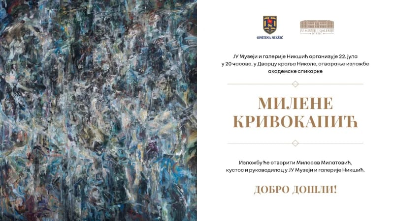 Večeras izložba akademske slikarke Milene Krivokapić