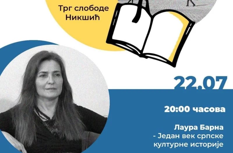 Večeras predstavljanje knjige Laure Barne na Trgu slobode