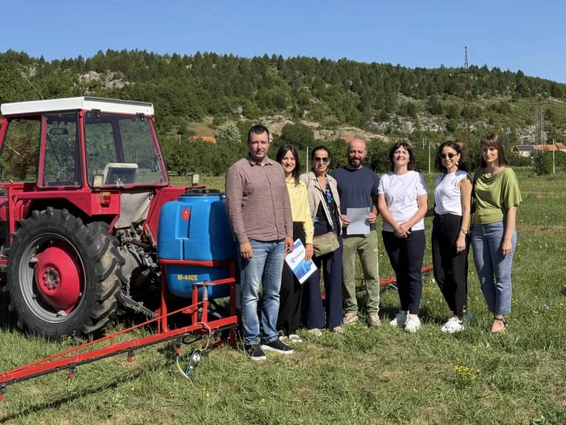 Dodijeljena prva oznaka tehničke ispravnosti uređaja za upotrebu pesticida u Crnoj Gori