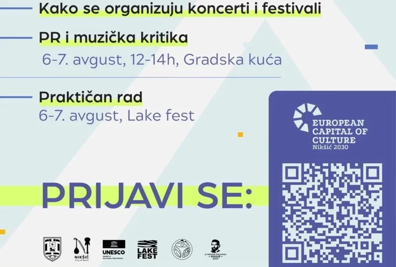 U Nikšiću 6. avgusta počinje ljetnja škola za menadžere u kulturi