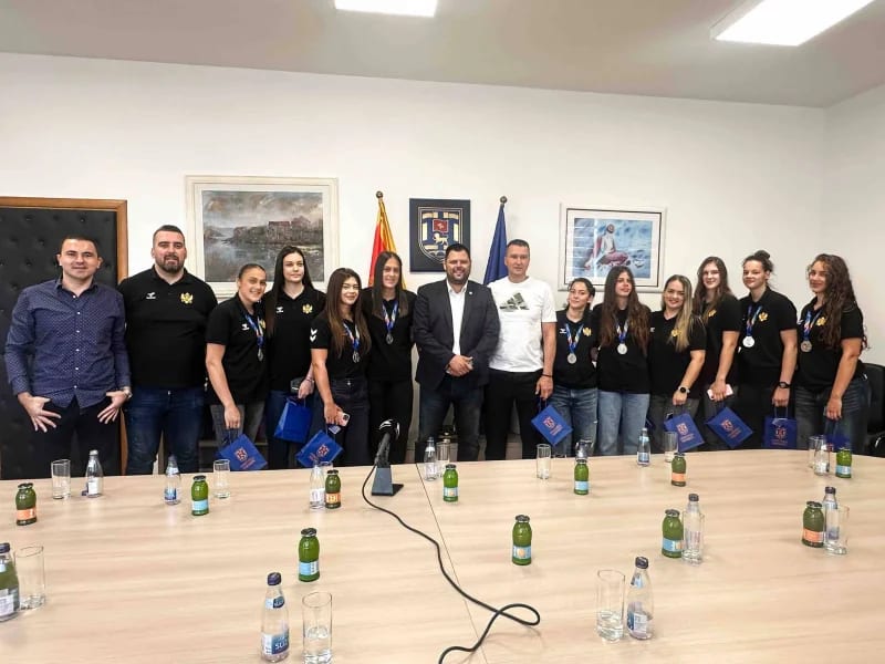 Kovačević ugostio vicešampionke: Razmatramo lokaciju za izgradnju nove hale za rukomet