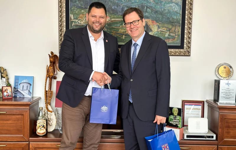 Kovačević sa ambasadorom Australije: Značiće nam podrška na putu ka Evropskoj uniji