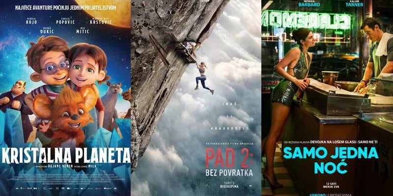 Novi repertoar bioskopa Cinema 213
