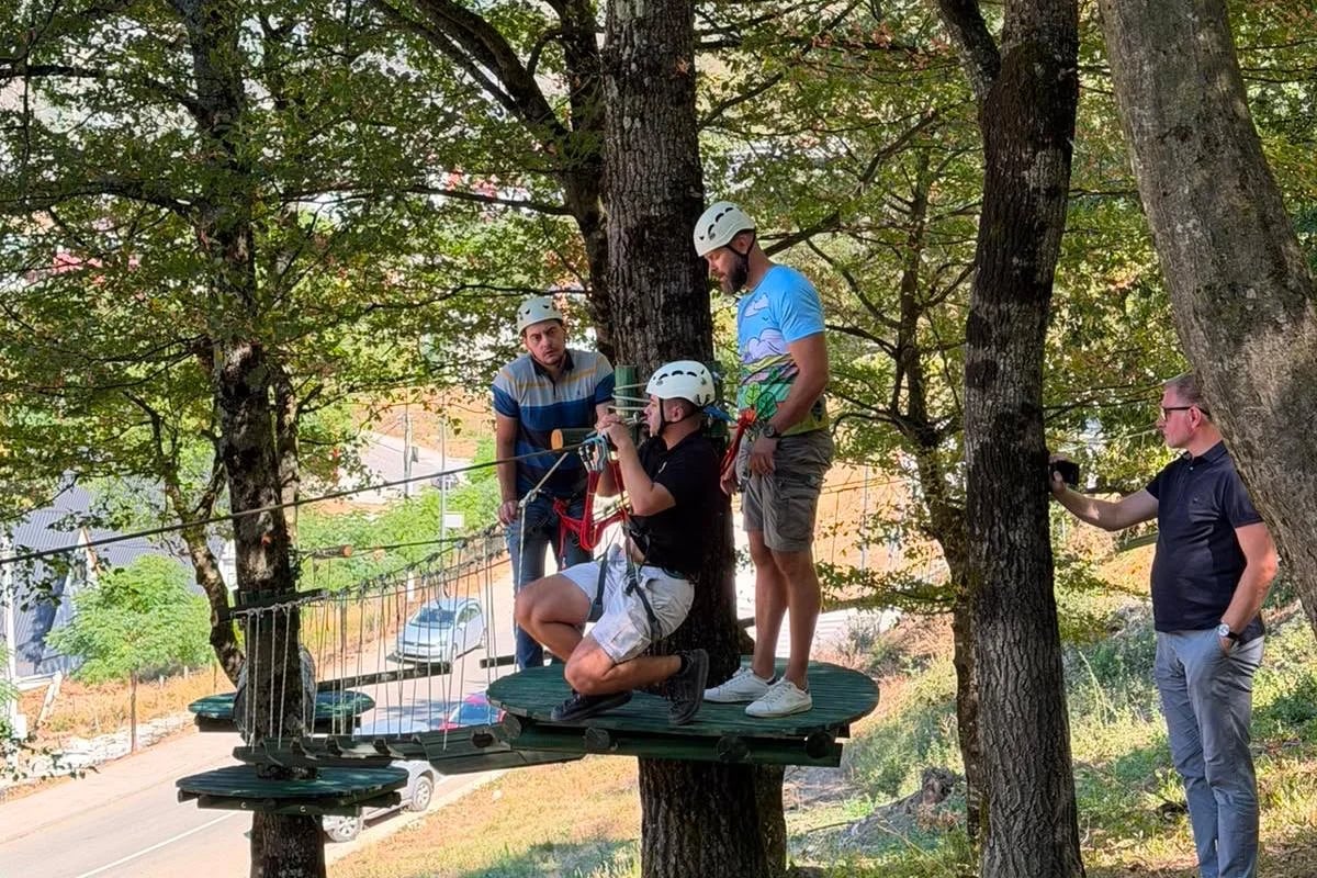FOTO: U Plužinama otvoren avanturistički park