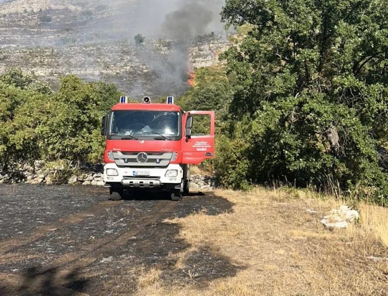 Ozon: Požari u Nikšiću na prostorima predloženim za NATURA 2000 evropsku mrežu zaštićenih područja