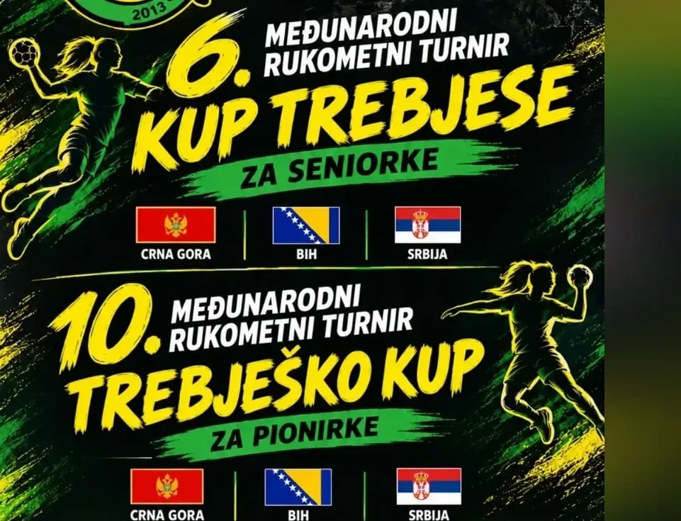 Festival rukometa u Nikšiću, RK Trebjesa domaćin velikog turnira