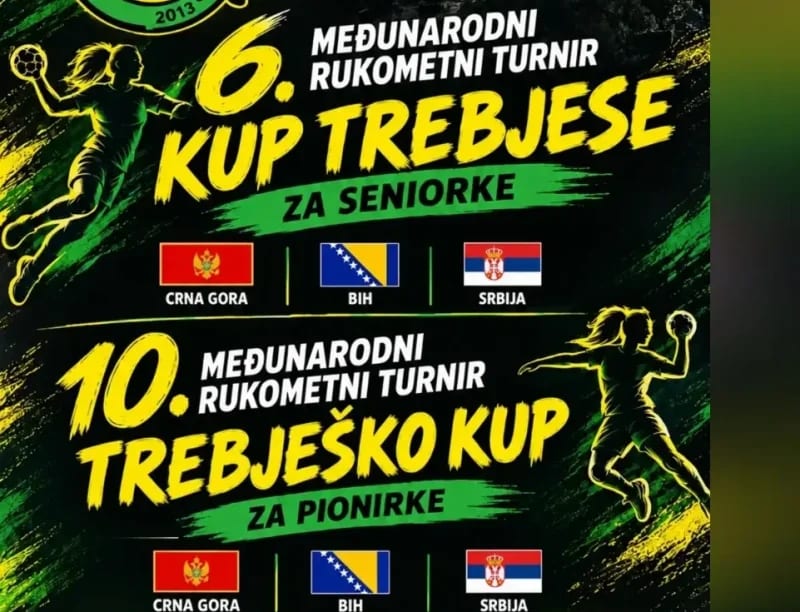 Festival rukometa u Nikšiću, RK Trebjesa domaćin velikog turnira