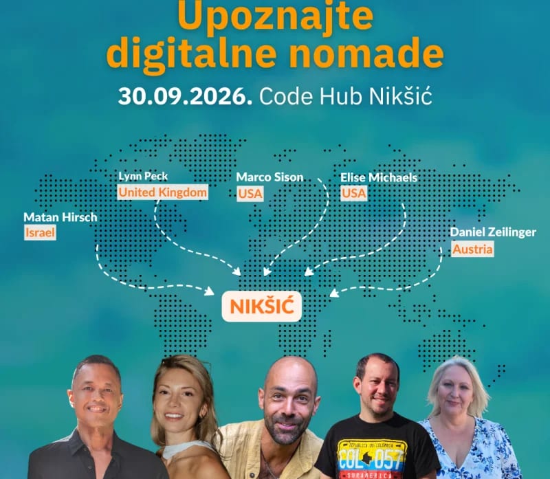 Digitalni nomadi stižu u Nikšić: Projekt STAR uz podršku Evropske unije povezuje Bosnu i Hercegovinu i Crnu Goru