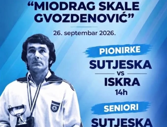 Sjutra memorijalni turnir u čast Miodraga Skala Gvozdenovića