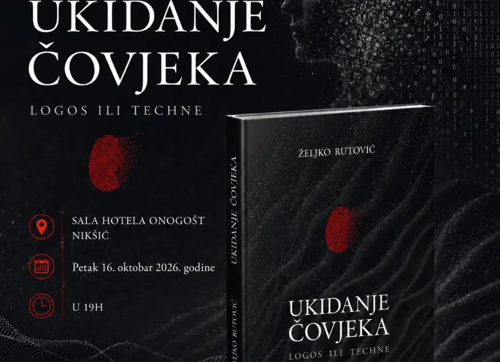 Promocija knjige Željka Rutovića 16. oktobra
