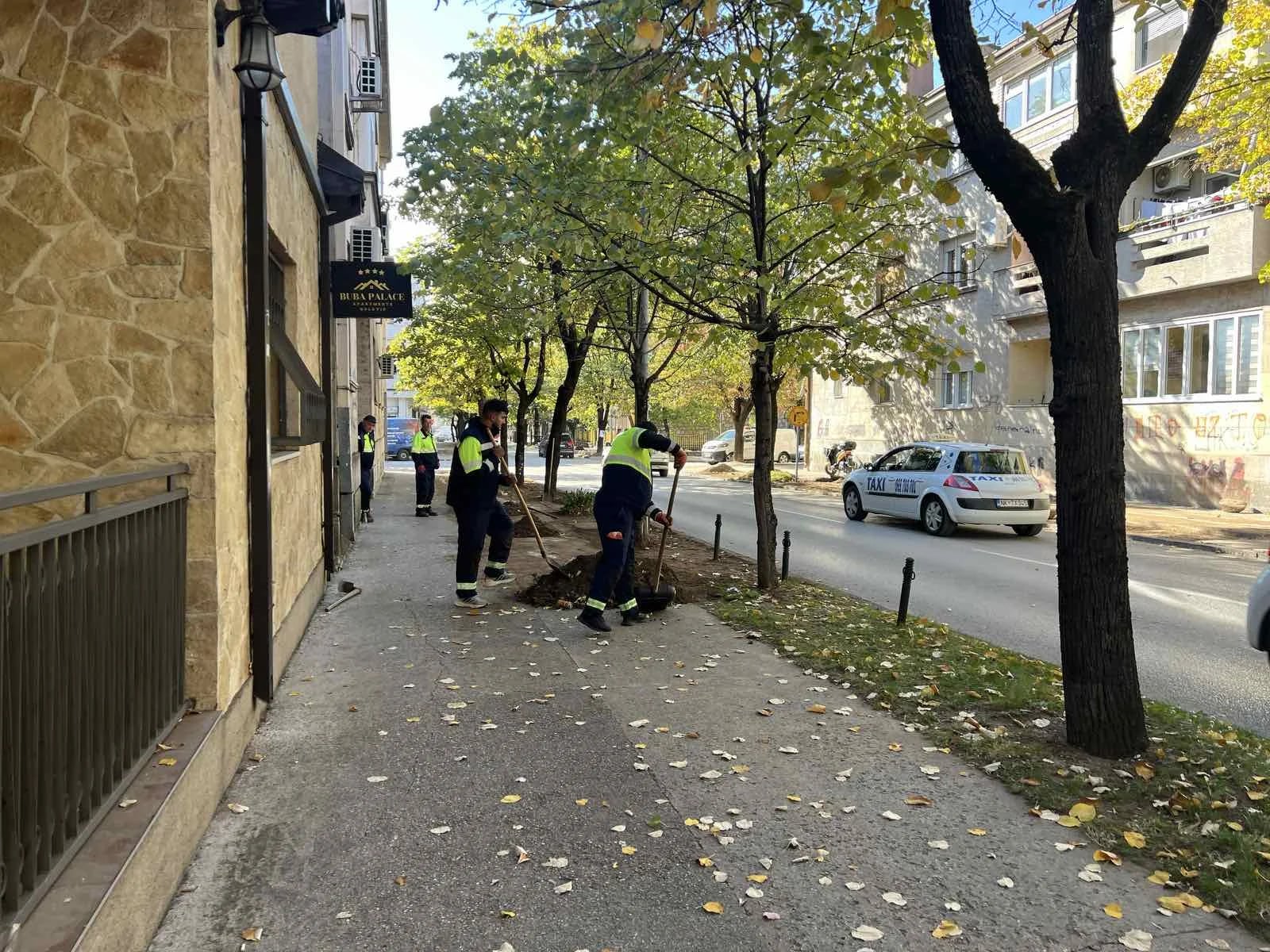 (FOTO) Uređuju zelene površine u više gradskih ulica