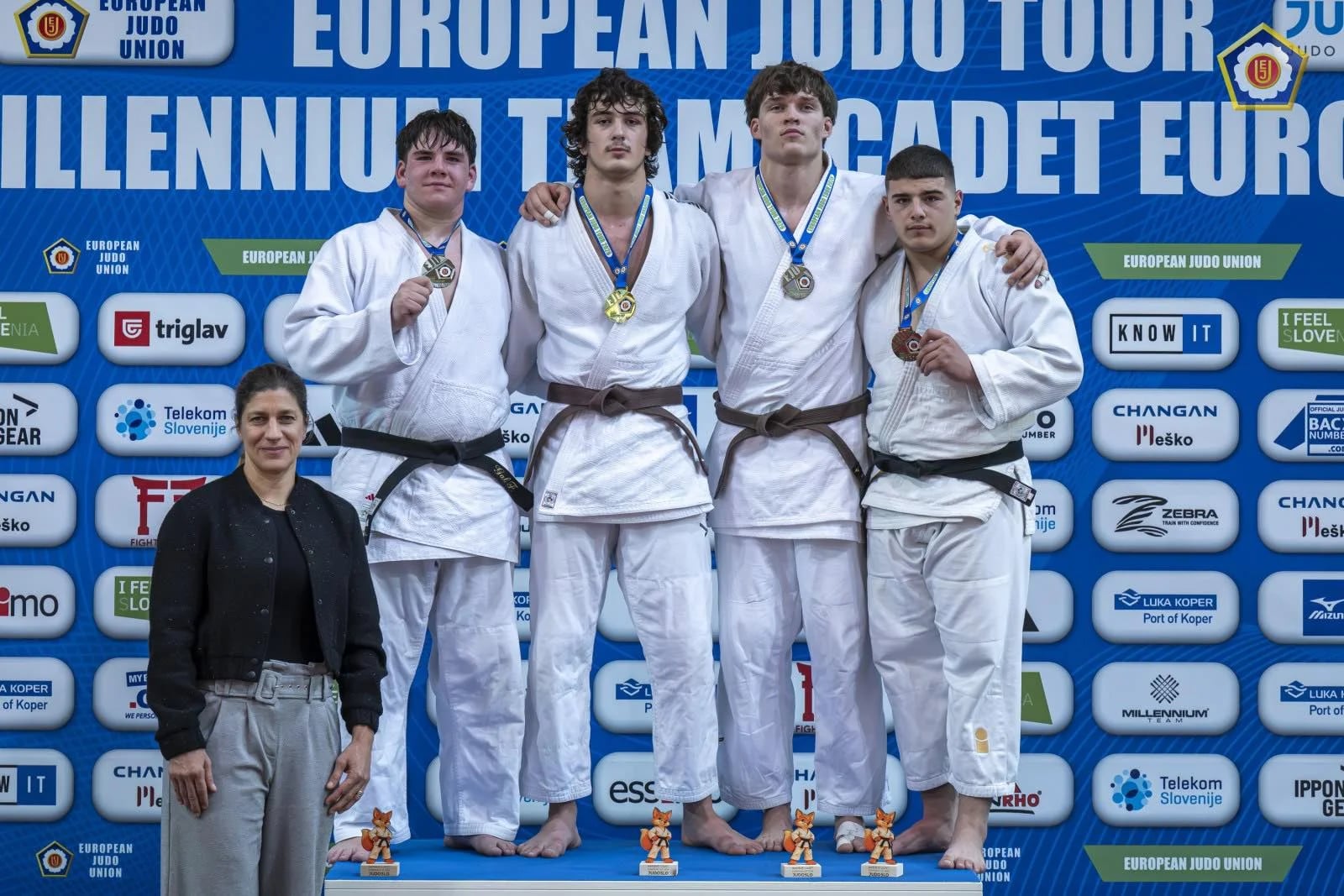 Dva bronzana odličja za Ippon na Evropskom kupu u Mariboru